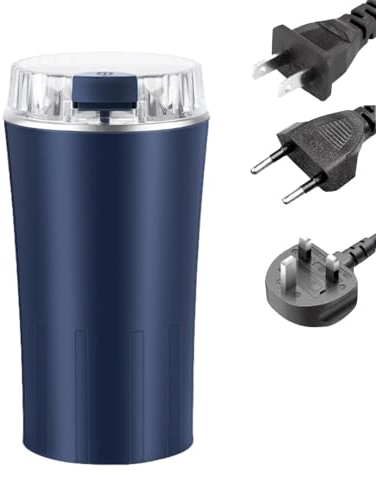 Petit Moulin De Cuisine - Moulin à Café,moulin à Café éLectrique, Robot Culinaire 300w | Moulins à Grains - Avec Couvercle Transparent, Outil De Broyage Puissant à Une Touche Pour Grains De Café, éPic