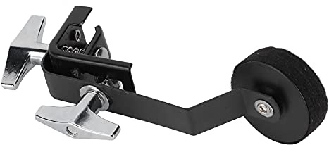 Snare Trumljuddämpare, Metalllegering Compact Mute, Tonkontroll, för Snare Trummor (Svart)