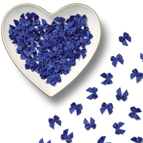 MORSUNBELA Fiocchi Regalo Mini Decorativi Fiocco Matrimonio Blu