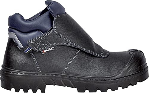 Cofra Welder BIS S3 HRO SRC Black Metal Free Composite Toe Welding Safety Boots (UK 11)