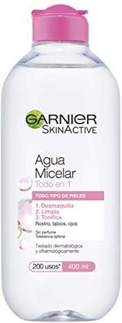 Garnier Agua Micelar 400 ml - Gereinigt - Wasser - Micellar Water - Flasche