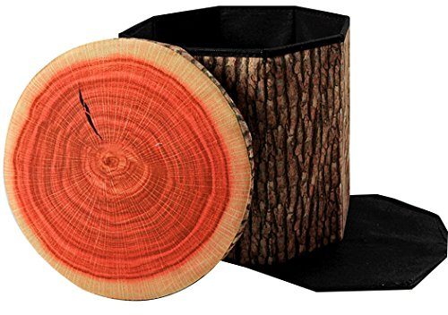 Medipdy Folding Stool Storage Cute Storage Seat for Kids Toys Storage Stool Box Fruit STUMP,30*30cm