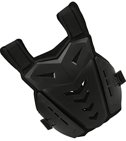 Gugxiom Motorrad-Brustschutz, Motorrad-Rüstungsweste, Motorrad-Körperschutz mit Verstellbarer Schnalle, Motocross-Brustschutz, Reitschutzausrüstung, Geschlechtsloses Design