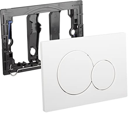 Antoble Betätigungsplatte Sigma01 115.770.11.5 Kompatibel mit GEB-ERIT - Kunststoff für 2-Mengen-Spülung 1 Stück