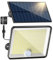 Peasur Luce Solare Led Esterno, 348LED Faretti Solari con Sensore di Movimento, IP65 Impermeabile Faro con Pannello Solare 3 Modes per Giardino Garage