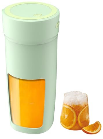 yupeuooe Frullatore personale portatile, frullatore spremiagrumi portatile - Spremiagrumi elettrici da viaggio piccoli - Spremiagrumi personale, frullatori di frutta multifunzionali ad alta velocità