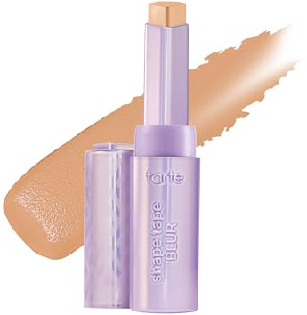 tarte shape tape blur concealer stick - Full Coverage Crease-Proof Makeup, Diamond-Shaped Precision Tip for Instant Eye Lift Effect, 50% Skin-loving Ingredients, Vegan & Cruelty-Free full size, 29N