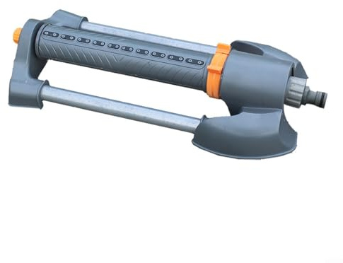 HpLive Arroseur de pelouse carré, arroseur automatique de jardin avec arrêts de limitation réglables et filtre à eau pour un arrosage précis