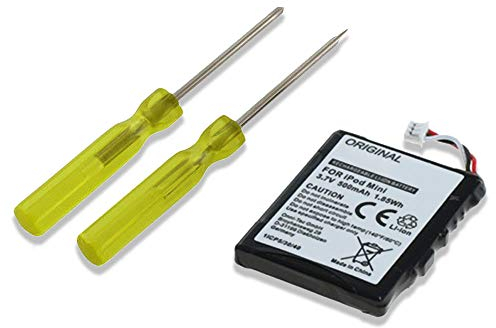 subtel, Batterie pour Lecteur MP3 Compatible avec Apple iPod Mini 1 Gen. - A1051, 2 -, EC003, 1G (3.7V, 750mAh)