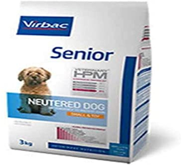 Virbac Veterinary HPM Vet Dog Senior Neutered S & Toy Nourriture pour Chien 7 kg