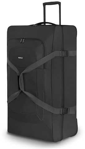 REDOLZ große XL Trolley-Reisetasche mit Rollen | 92 Liter, 43 x 28 x 85 cm | Leichter Weichgepäck Rollkoffer für Frauen & Männer (Essentials 12)