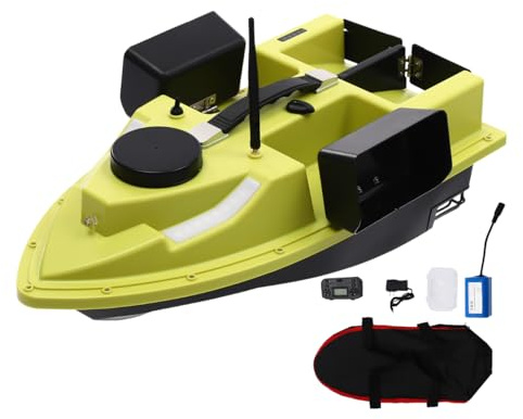 40 W Bateau Appât De Pêche 500m Bateau Appât Télécommande Bateau Appât De Pêche avec GPS Quatre Compartiments