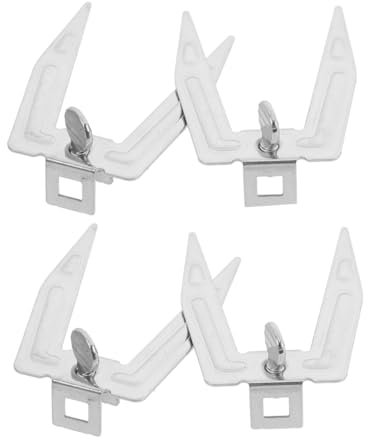 Cabilock 4Pièces Fourchette à Viande Acier Inoxydable pour Friteuse à Air Accessoires de Rôtisserie pour Poulet et Viande Outils de Barbecue pour Cuisine et Camping