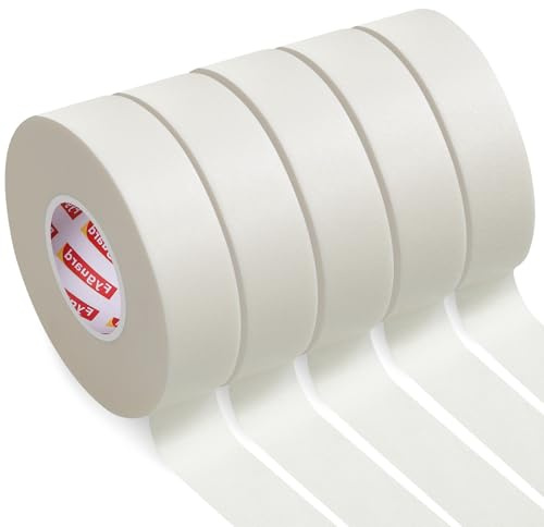 Fyguard 5 Rolls Painters Tape, 24mm x 50m, White Masking Tape
