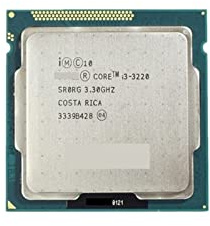 Processore CPU Dual c c I3 3220 3.3GHz 3M Cache SR0RG LGA 1155