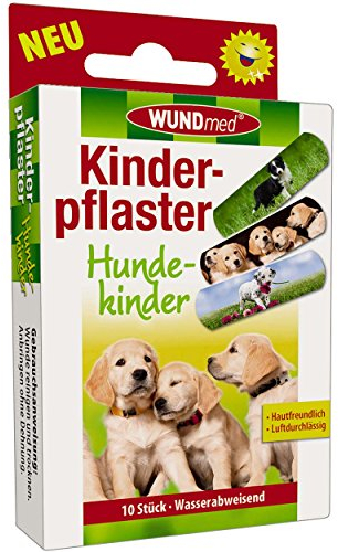 Wundmed 5er Vorteilspack Kinderpflaster Hundekinder, 5 Pack a 10 Stk. (50 Stk.)