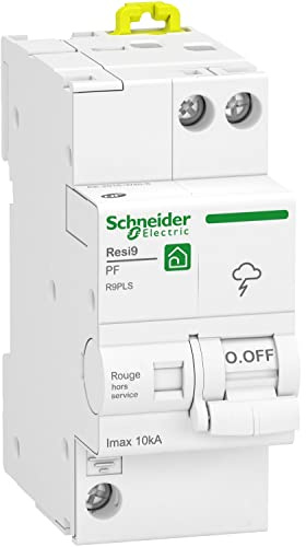 Schneider Electric - Resi9 - parafoudre combi - 10kA - 1P+N sans accessoires - R9PLS