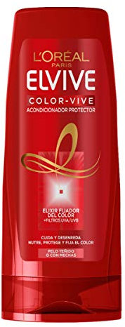L'Oreal Paris Elvive Color Vive Acondicionador Protector, Cabellos Teñidos o con Mechas, Cuida y Desenreda - 300 ml