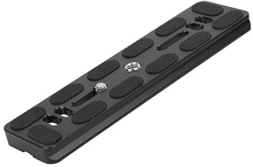 Piastra a sgancio rapido Piastra a sgancio rapido in lega di alluminio Maniglia della base della fotocamera con accessorio a vite da 1/4 di pollice per testa a sfera con montaggio Arca(150 mm)