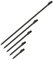 Fox Black Label Bankstick für Karpfenruten, Länge:30cm