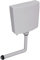 Homgoday WC-Spülkasten mit Bodenwassereinlass 3/6 L grau