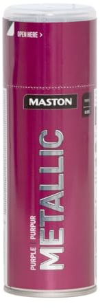 Maston Spray Paint Metallic Gloss Purple 400ml