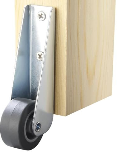 Ruote girevoli per carichi pesanti,Ruote per carichi pesanti | Ruota direzionale con staffa lunga | Rotelle scorrevoli e silenziose per vari tipi di mobili, rotelle a rulli