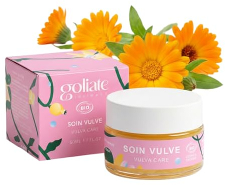 GOLIATE Baume Soin Vulve Bio Calendula Arnica - COSMOS ORGANIC (50 ml)