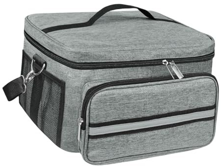 Bolsa de almacenamiento for tostadora, bolsa de transporte ligera a prueba de arañazos, soporte for máquina de pan, bolsa for tostadora con cremallera for viajes