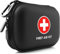 Botiquín de Primeros Auxilios 91 Piezas – Kit Primeros Auxilios Coche, Casa, Oficina, Viaje, Camping – Botiquín Compacto Portátil con Vendajes, Tiritas, Guantes, RCP (NEGRO Coche/Casa/Camping)