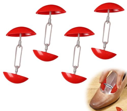 OUDQFCJ 4 Pcs Ecarteur Chaussure Elargisseur De Chaussures Elargisseur Chaussure Agrandisseur Chaussure Embauchoir Chaussures Pour Elargir Les Talons Hauts Chaussures Plates Baskets Bottes