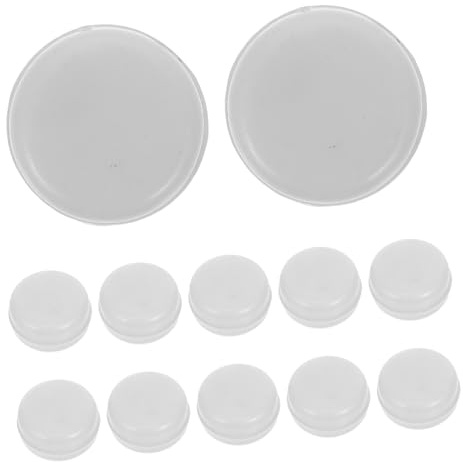 SUPVOX 20pièces Inserts pour Boîtes à Hochets Insert Sonore pour Jouets de Garçon Fille Crochet Accessoire de Hochet Plastique pour Projets de Bricolage Garçon Fille