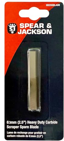 Spear & Jackson HDCSSBLADE Spare Blade for Heavy Duty Carbide Scraper (Spare Blade)