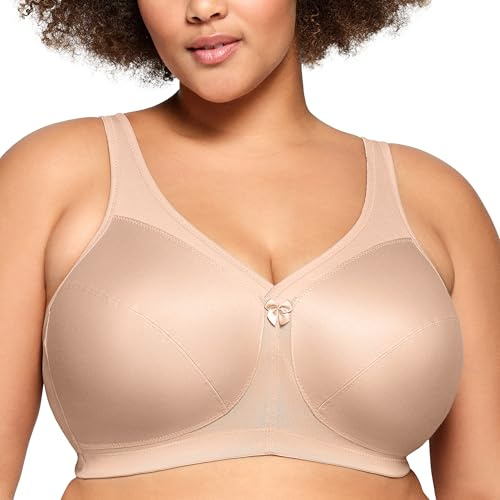 Glamorise Glamorise Magic Lift Active Support Sujetador, Mujer, Beige (Kaffee), 105I