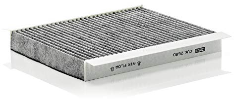 MANN-FILTER CUK 2680 Filtro aria cabina - Filtro Antipolline con Carbonio attivato - per Autovetture + veicoli commeriali