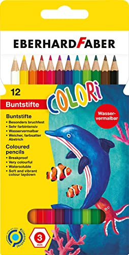 Eberhard Faber 516012 matita acquerello, pezzi, scatola di cartone