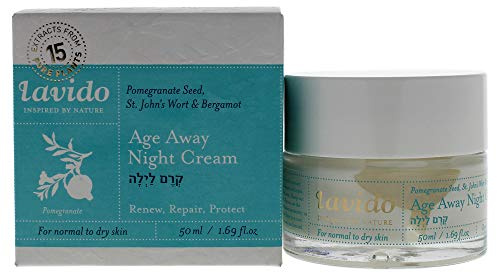 LAVIDO Age Away Night Cream - Pomegranate Seed, St John's Wort & Bergamot 50 ml