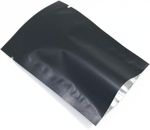 WACCOMT Pack 200 unidades de bolsas planas de tereftalato de polietileno abierto, sellables al vacío, almacenamiento de alimentos a largo plazo, de plástico mate 7x10cm (2,76 x 3,94 pulgadas)