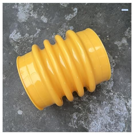 YRcEKH Botte à Soufflet en polyuréthane Jaune (ID 15cm XH 19cm), adaptée au compacteur Wacker Mikasa Rammer