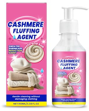 Wool Sweater Shrinkage Reduction Agent,Quickly Restores Clothes to Their Original Size and Fluff Without Damaging Clothess,Home Detachable Lotion for Delicate Clothes