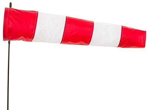 HQ Windspiel Windsock Airport 100 cm Garten Dekoration Wetterfahne Windsack
