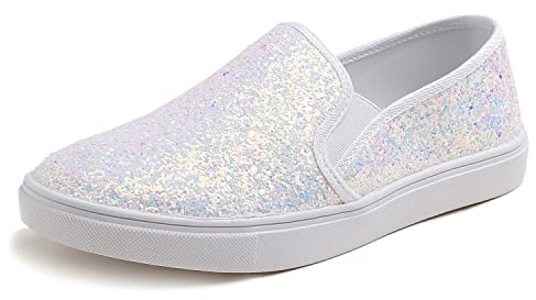 Feversole Women's Fashion Slip-On Sneaker Casual Flat Loafers,Sneakers Slip-on alla Moda per Mocassini Piatti Casual da Donna