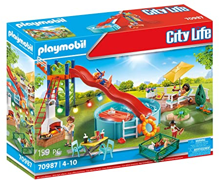 Playmobil 70987 Zwembadfeest Met Glijbaan