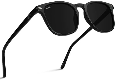 WearMe Pro WMP Eyewear - Men's Polarized Modern Rounded Square Sunglasses