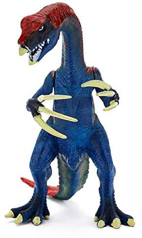 Zappi Co Barn Therizinosaurus dinosauriefigur leksak (13,5 cm längd) realistisk detaljerad dino-kollektion actionfigurer