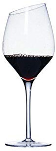 Bicchiere da vino con rossetto obliquo Bicchiere da vino dorato Bordeaux Bicchiere bordeaux Bevanda da bar(Golden)