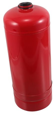 Holibanna Extintor De Incendios Vacío - Tanque Portátil De Acero De Alta Presión De 2 Kg - Contenedor Recargable A Prueba De Fugas - Carcasa Alimentada Por Agua