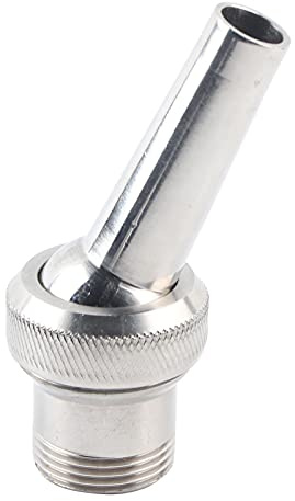 G3/4 Filettatura Maschio 25mm Ugello per Fontana Testina di Spruzzo a Getto d'Acqua Multidirezionale Regolabile per Laghetti da Giardino Fontane Commerciali Accessorio per Stagno