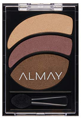 Almay Shadow Trio Palette, Longlasting Smoky Eyeshadow Makeup, Three Shades, Hypoallergenic, 020 Smoldering Embers, 0.19 oz