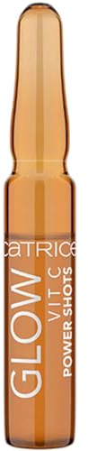 Catrice Glow Vit C Power Shots, Make Up, Foundation, transparent, für Mischhaut, aufhellend, pflegend, mit Vitaminen, transluzent, vegan, ölfrei, entspricht unserem CLEAN BEAUTY Standard (9ml)